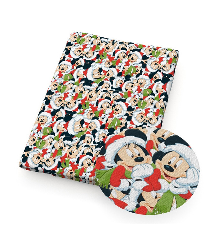 MICKEY MINNIE NAVIDAD 145cms/ancho