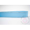 Cinta grosgrain HILO PLATEADO 25mm - Azul Bebé