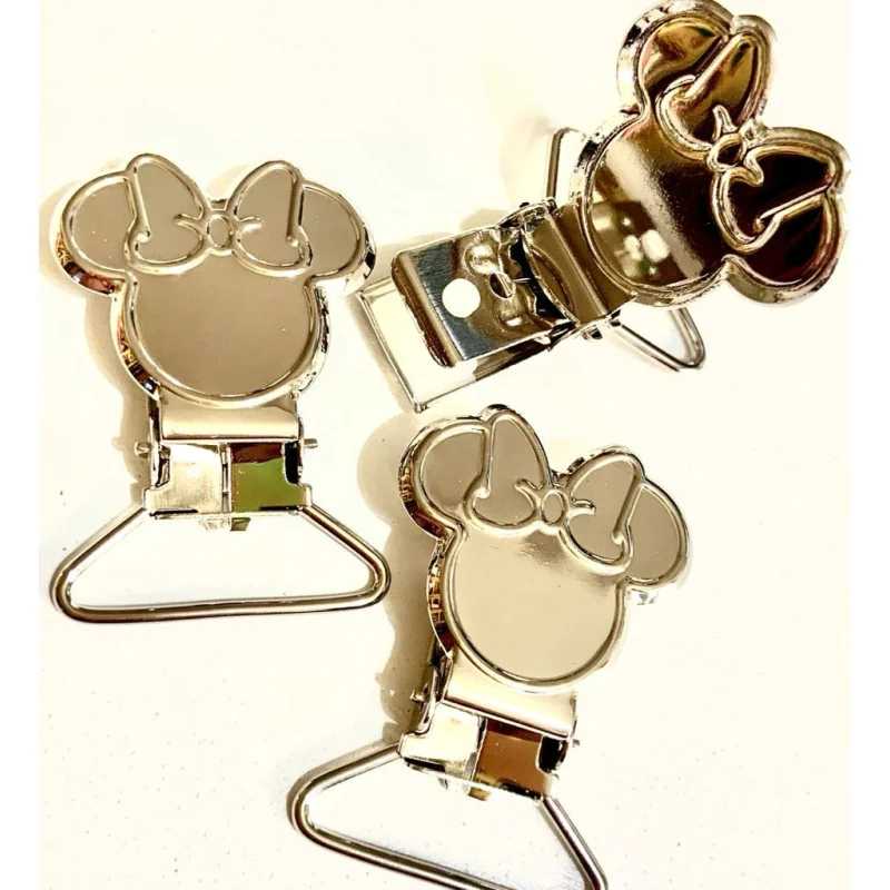 Chupetero MINNIE MOUSE PLATA