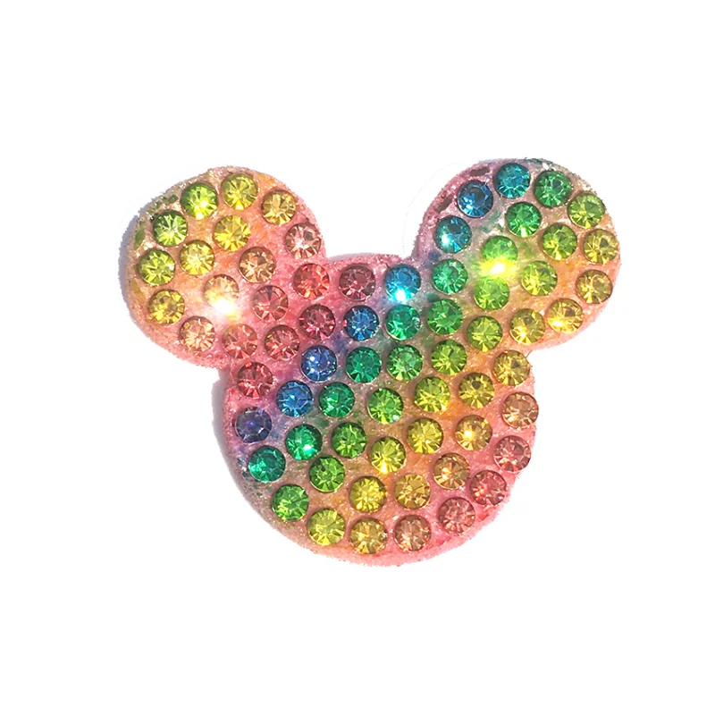 MINNIE MICKEY STRASS ARCOIRIS - 30mm