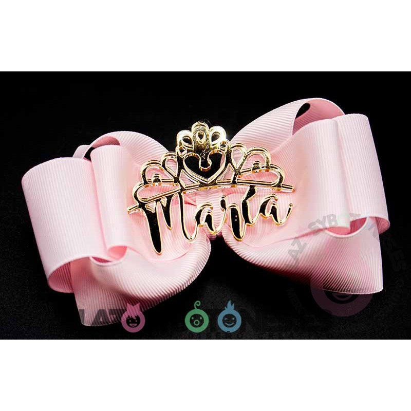 RESINA MOD. CORONA CON NOMBRE - VARIOS COLORES