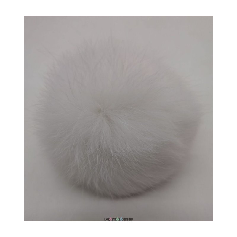 Pompón de pelo sintético 50mm - Varios colores