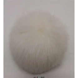 Pompón de pelo sintético 50mm - Varios colores