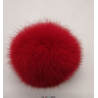 Pompón de pelo sintético 50mm - Varios colores