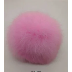 Pompón de pelo sintético 50mm - Varios colores