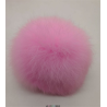 Pompón de pelo sintético 50mm - Varios colores