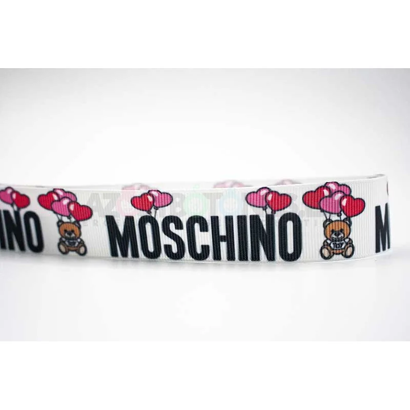 MOSCHINO GLOBOS ROSA - 25mm