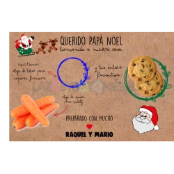 BANDEJA IMPRESA - MOD. PAPA NOEL - SANTA CLAUS BANDEJA IMPRESA - MOD. PAPA NOEL - SANTA CLAUS