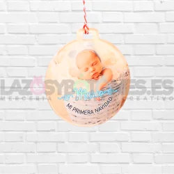 BOLA DE NAVIDAD CON FOTO BOLA DE NAVIDAD CON FOTO