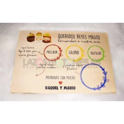 BANDEJA IMPRESA - MOD. REYES MAGOS BANDEJA IMPRESA - MOD. REYES MAGOS
