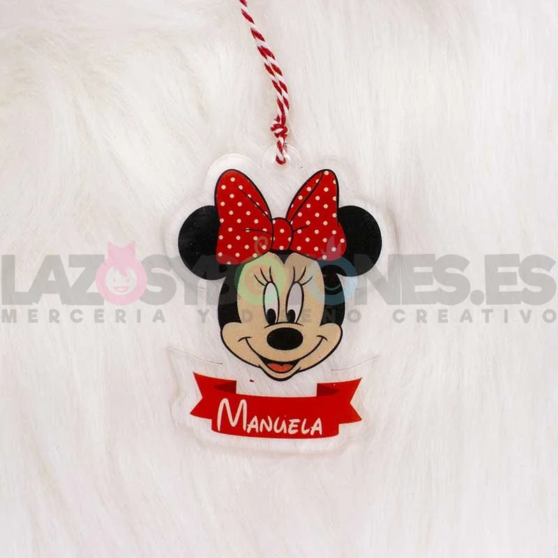 BOLA NAVIDAD PERSONALIZADA - MOD. MINNIE MOUSE