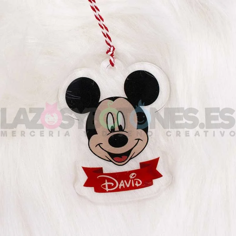 BOLA NAVIDAD PERSONALIZADA - MOD. MICKEY MOUSE