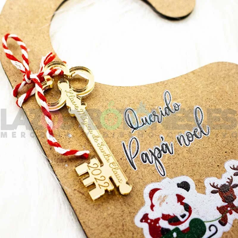 LLAVE MÁGICA NAVIDAD - SANTA CLAUS O PAPA NOEL