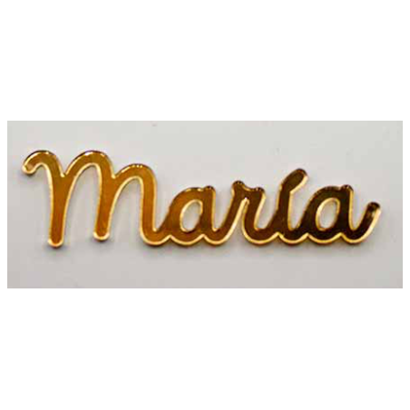 APLIQUE RESINA NOMBRE PARA LAZOS - VARIOS COLORES - LETRA 4