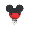 CHUPETERO DE SILICONA MICKEY ROJO