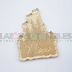 APLIQUE - CASTILLO DISNEY - 4cm APLIQUE - CASTILLO DISNEY - 4cm