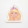 APLIQUE - RESINA CON IMAGEN BARBIE PERSONALIZADA 3.5cm 