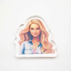 APLIQUE - RESINA CON IMAGEN BARBIE PERSONALIZADA 3.5cm APLIQUE - RESINA CON IMAGEN BARBIE PERSONALIZADA 3.5cm