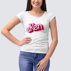 PEGATINA PARA ROPA A TODO COLOR - BARBIE KEN LOGO - ROSA PEGATINA PARA ROPA A TODO COLOR - BARBIE KEN LOGO - ROSA
