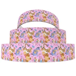 CINTA PARA LAZOS WINNIE THE POOH ROSA - 32MM