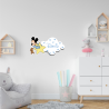 LETRERO DE MADERA - MICKEY BABY