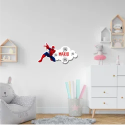 LETRERO DE MADERA - SPIDERMAN LETRERO DE MADERA - SPIDERMAN