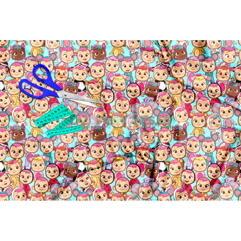 ¡PREVENTA!  Tela Bebés llorones - 150cm/ancho