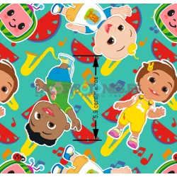 ¡PREVENTA! Tela Cocomelón - 150cm/ancho ¡PREVENTA! Tela Cocomelón - 150cm/ancho