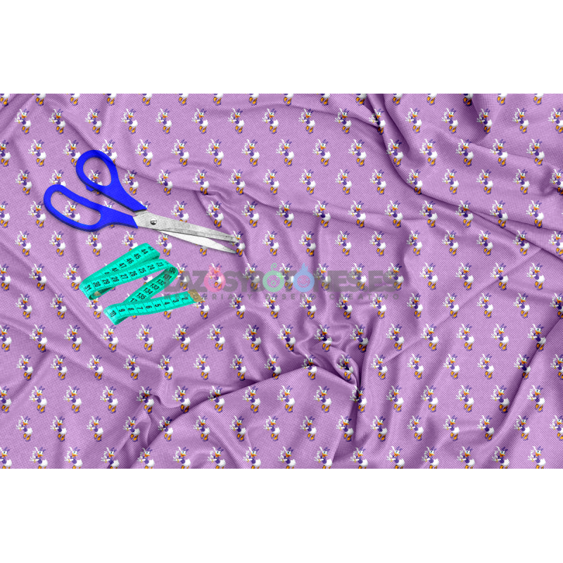 ¡PREVENTA!  Tela Daisy Lila - 150cm/ancho