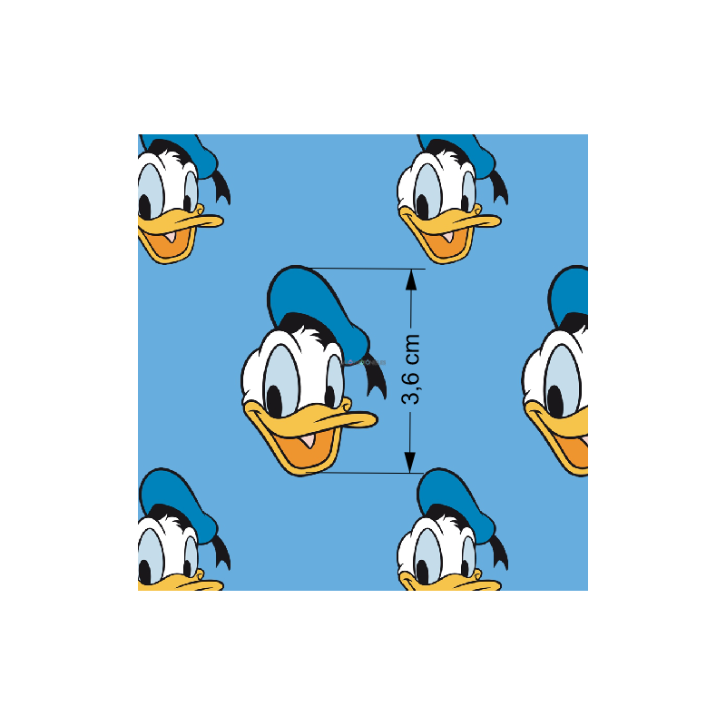 ¡PREVENTA!  Tela Pato Donald - 150cm/ancho