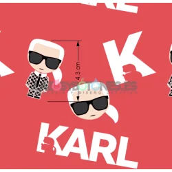 ¡PREVENTA! Tela Karl Lagerfeld Azul - 150cm/ancho ¡PREVENTA! Tela Karl Lagerfeld Azul - 150cm/ancho