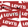¡PREVENTA!  Tela Levis Rojo - 150cm/ancho