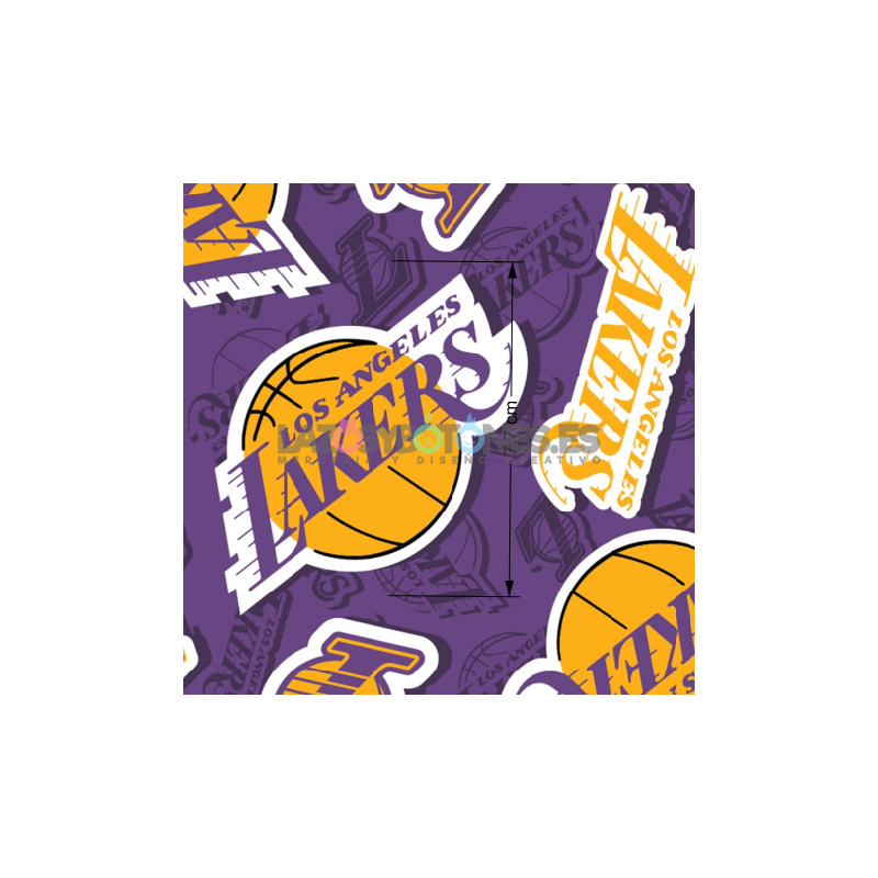 ¡PREVENTA! Tela Lakers - 150cm/ancho