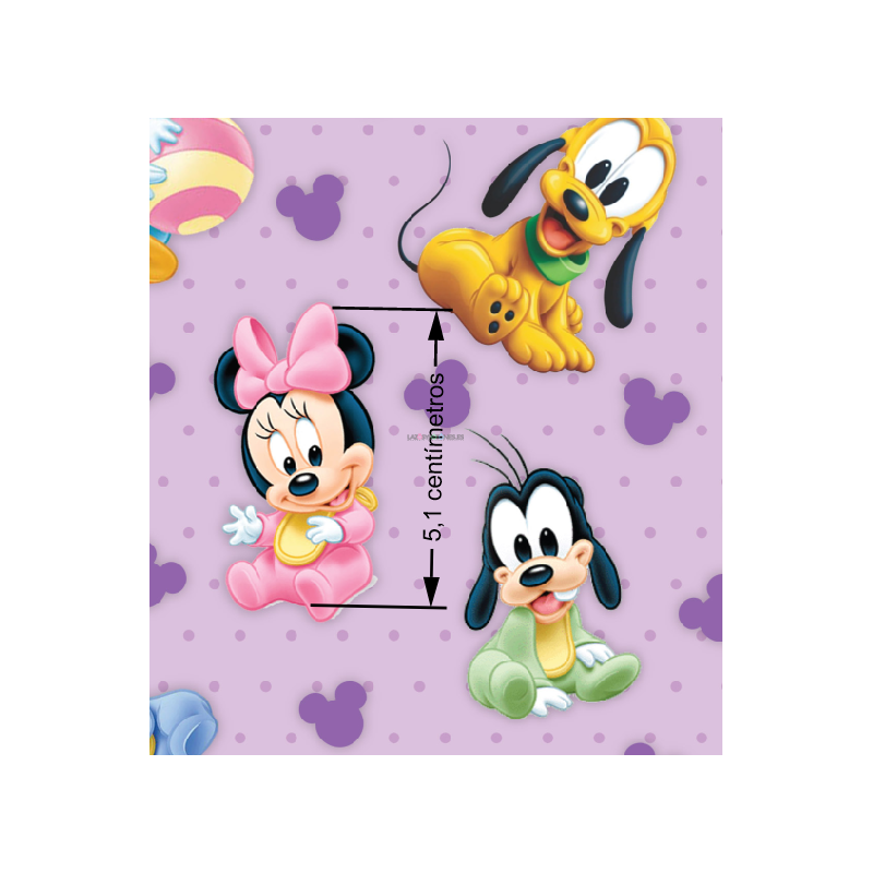 ¡PREVENTA! Tela Mickey Baby y Amigos - 150cm/ancho