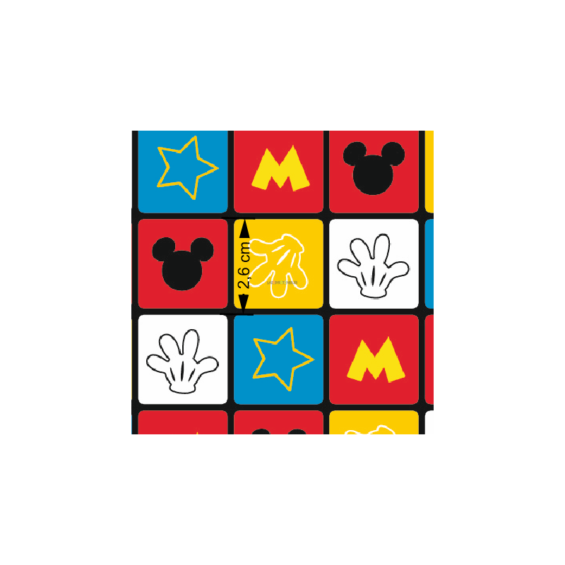 ¡PREVENTA! Tela Mickey logo - 150cm/ancho