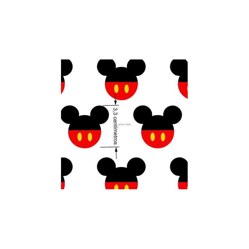 ¡PREVENTA! Tela Mickey Mouse - 150cm/ancho