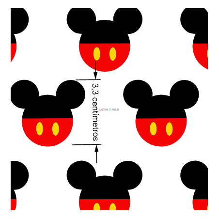 ¡PREVENTA! Tela Mickey Mouse - 150cm/ancho