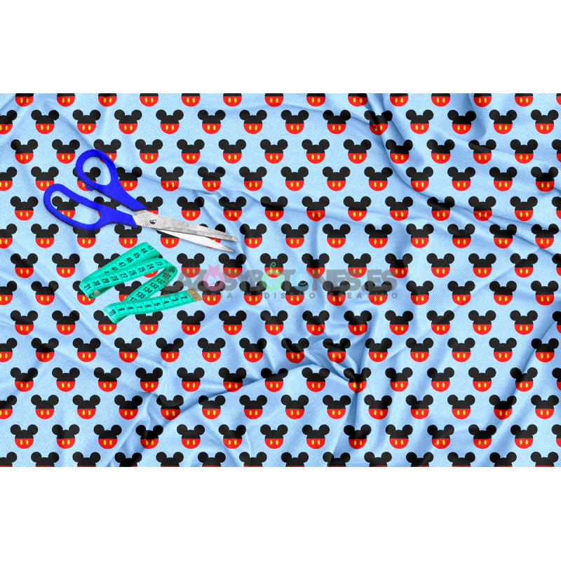 ¡PREVENTA! Tela Mickey Mouse Azul - 150cm/ancho