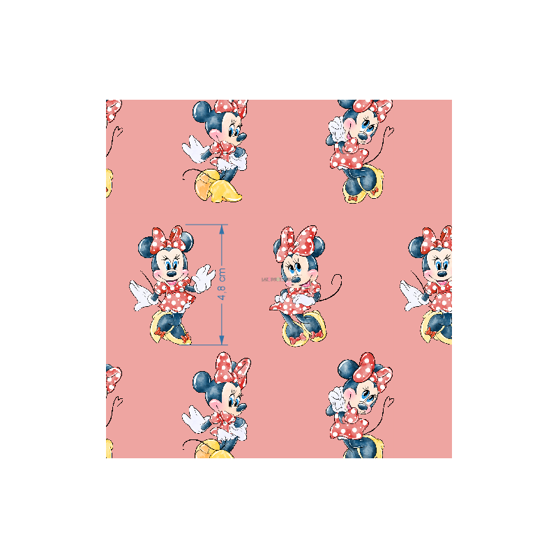 ¡PREVENTA! Tela Minnie Mouse - 150cm/ancho