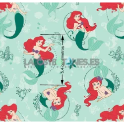¡PREVENTA! Tela Sirenita - 150cm/ancho ¡PREVENTA! Tela Sirenita - 150cm/ancho