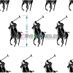 ¡PREVENTA! Tela Polo RL Azul/Marino - 150cm/ancho