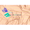 ¡PREVENTA! Tela Polo RL Camel/Rosa - 150cm/ancho