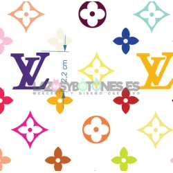 ¡PREVENTA! Tela LV Colores - 150cm/ancho ¡PREVENTA! Tela LV Colores - 150cm/ancho
