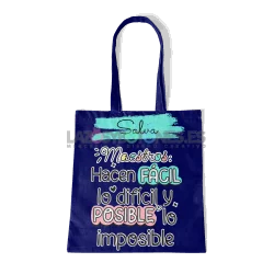 BOLSA PERSONALIZADA PROFESORES - FÁCIL