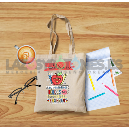 BOLSA PERSONALIZADA PROFESORES - SUPER PROFE