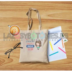 BOLSA PERSONALIZADA PROFESORES - EL MEJOR ERES TÚ