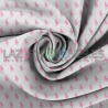 Tela Polo RL Blanco/rosa - 150cm/ancho