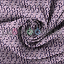 Tela Dior Rosa/marino - 150cm/ancho
