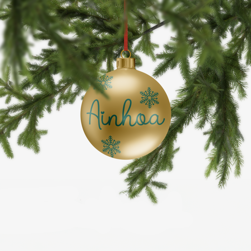 BOLA DE NAVIDAD CON FOTO - ESFERA