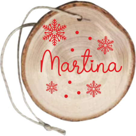 RODAJA DE MADERA - NOMBRE
